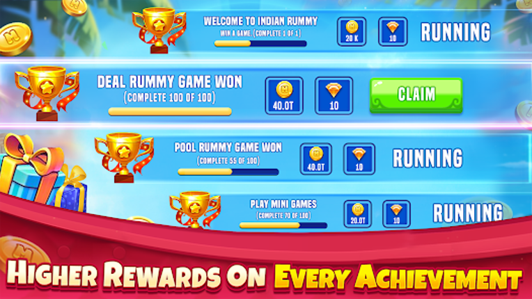 Indian Rummy Offline Card Game screenshot