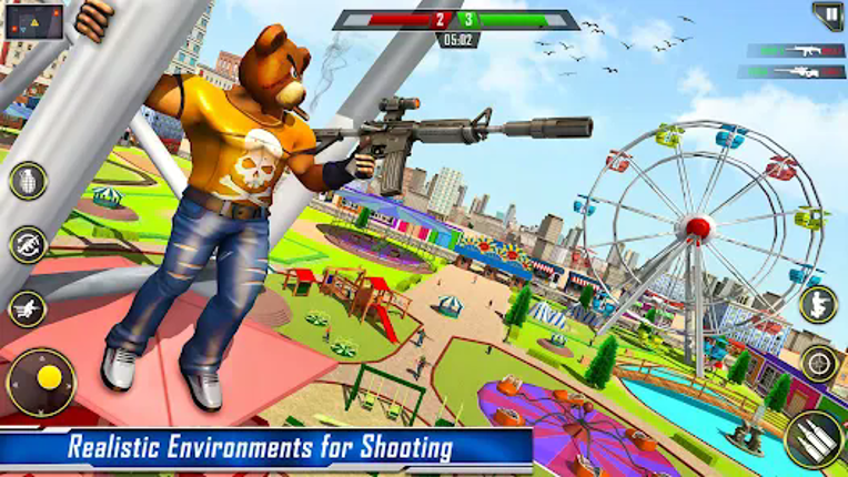 Teddy Bear Gun Shooting Game screenshot