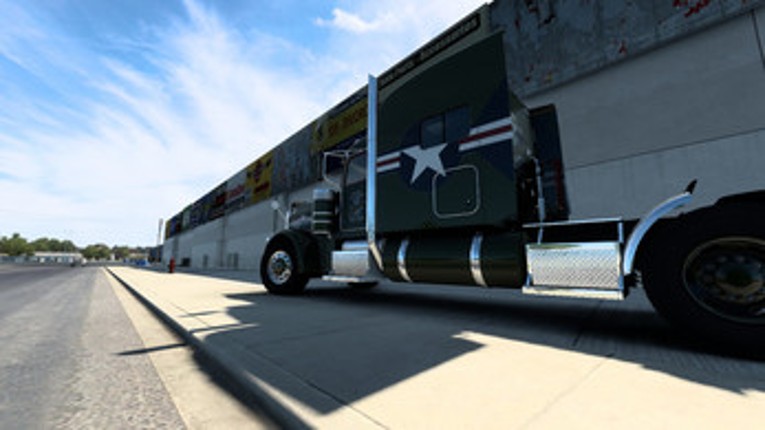 Air Squadron Flying Tigers Green paint scheme for American Truck Simulator screenshot