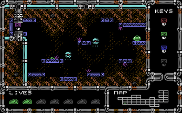 Ooze: The Escape - C64 screenshot