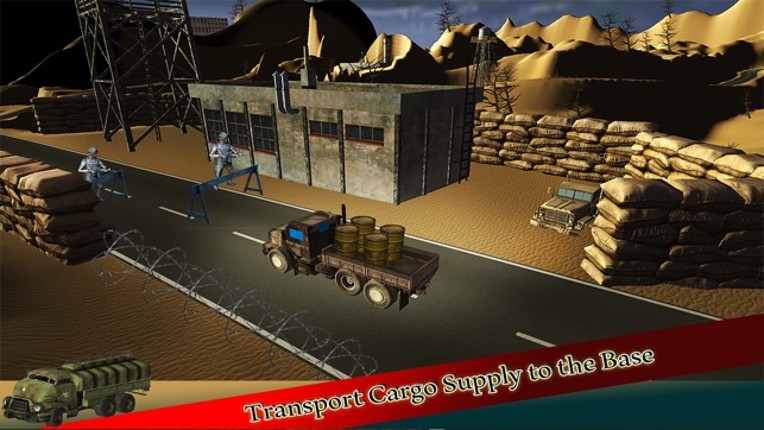 Heavy Off-road Army Truck Driver Parking Simulator Image