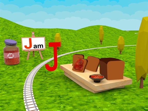 Learn ABC Alphabet For Kids - Play Fun Train Game screenshot