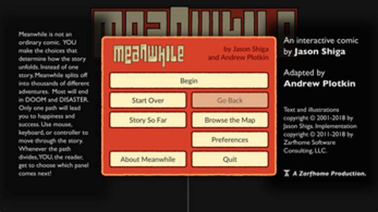 Meanwhile screenshot