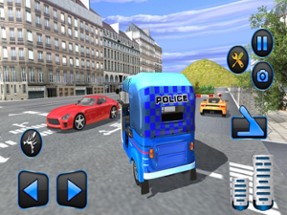 Police Tuk Tuk: Auto Rickshaw Driving Simulator Image