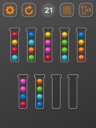 Sort Ball: Arrange Color Tubes screenshot