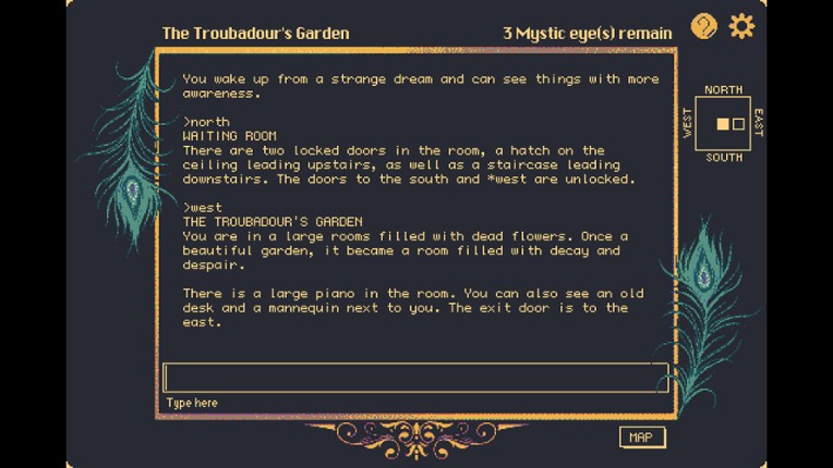 The Dreams in the Peacock House screenshot