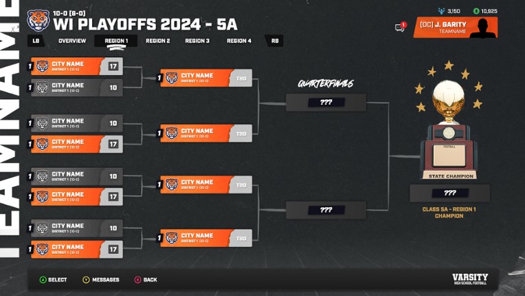 Varsity High School Football screenshot