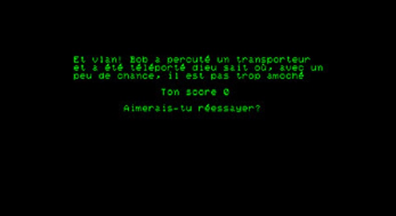 Bob et les lucioles de l'espace THOMSON MO5 Image