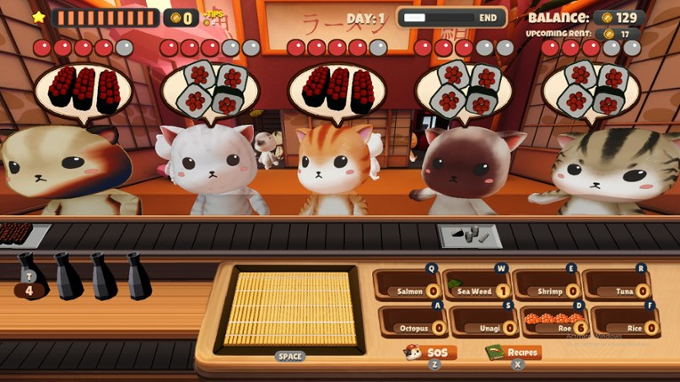 Cats and Sushi Image