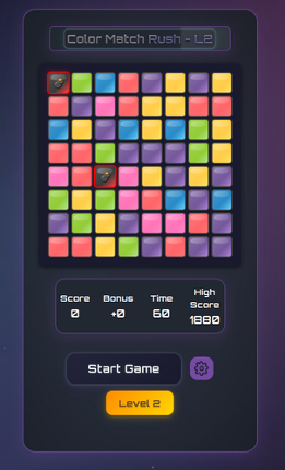 Color Match Rush - Full Game screenshot