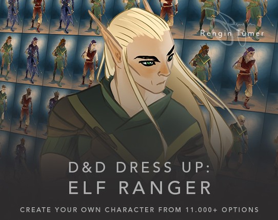D&D Dress Up - Male Elf Ranger Image