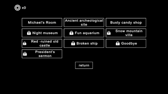 Escape Game : Button and Text Image