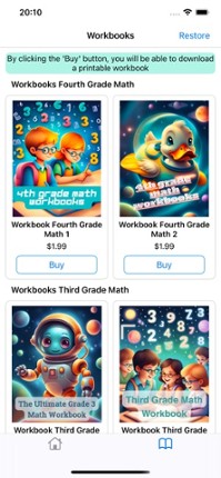 Fourth Grade Math Quiz screenshot