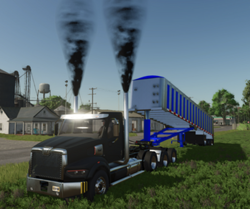 FS25 Lizard frameless end dump for pc V4 Image