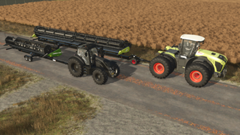 FS25 Tractor Swathing Image