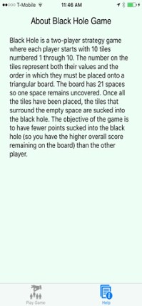 Game Black Hole Image