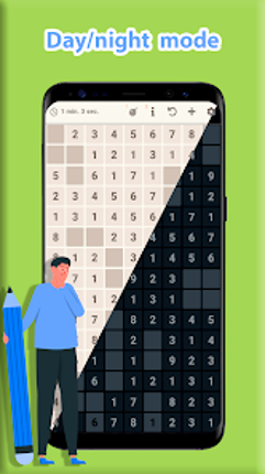 19 numbers. Math puzzle screenshot
