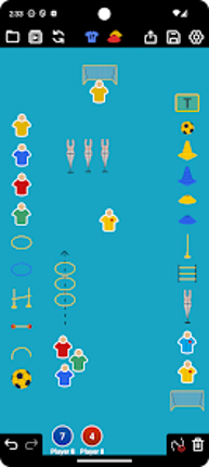 Coach Tactic Board: Handball screenshot