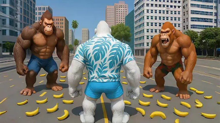 Gorilla vs Apes Fighting Game Image