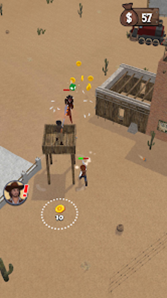 Cowboy Arena: Bullet Brawl screenshot