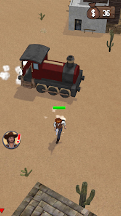 Cowboy Arena: Bullet Brawl screenshot