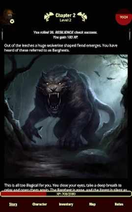 Forgotten: D&D style text RPG Image