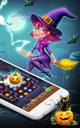 Witch Connect - Halloween game screenshot