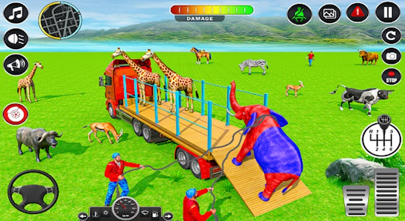 Animal Transports Truck Games screenshot