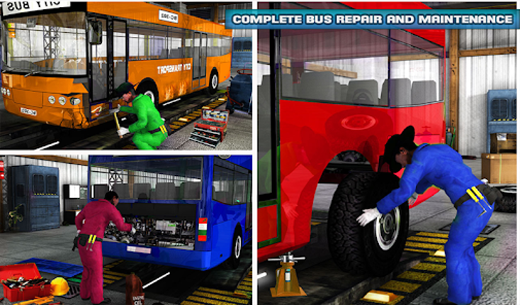 Gas Station Bus Parking Games Image