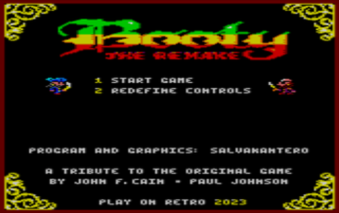 Booty Remake Amstrad CPC Image