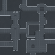 Infinite SciFi Battlemap - Grey Image