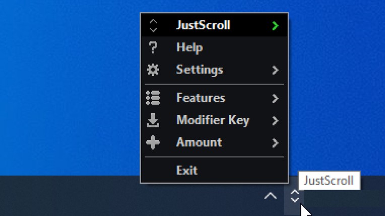 JustScroll screenshot