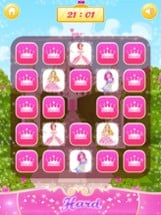 Princess matching pairs games for girls Image