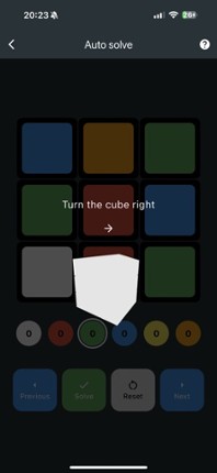 Rubik's Cube Solver &amp; Tutorial screenshot