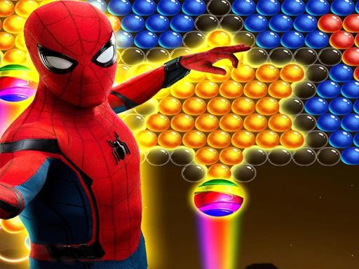Games like Spiderman Bubble Shooter