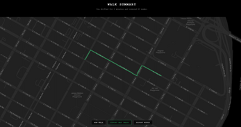 Street Level: Virtual NYC Walking & Writing App Image