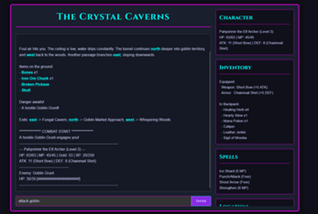 The Crystal Caverns Image