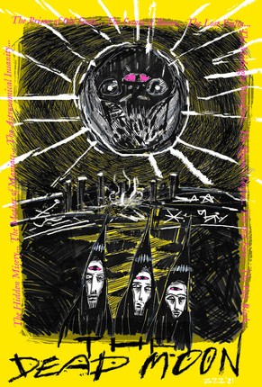 The Dead Moon - Miserable MÖRK BORG Module Image