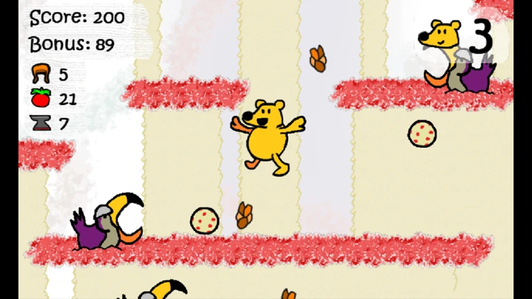 Winnie-the-Pooh Hops for Honey screenshot