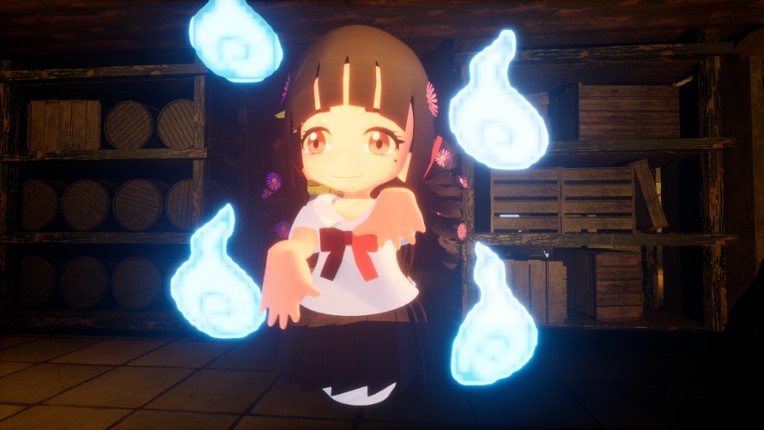 幽霊屋敷と猫の家 screenshot