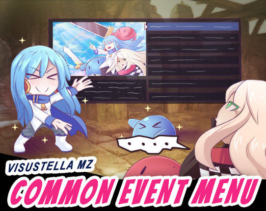 Common Event Menu plugin for RPG Maker MZ Image