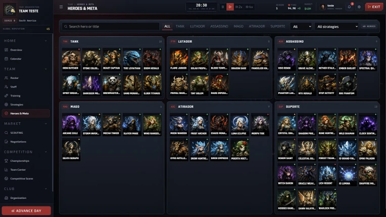 Esports Dynasty Manager Image