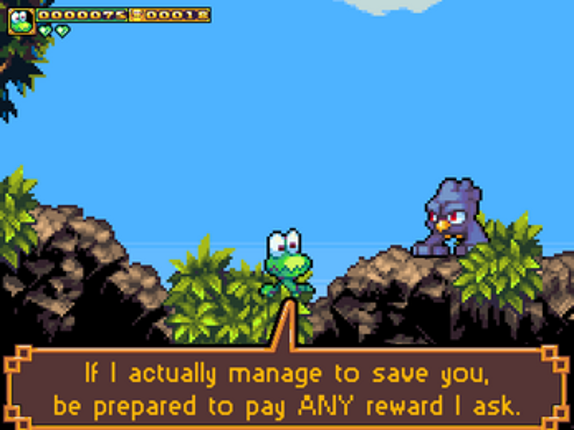 Frogatto & Friends screenshot