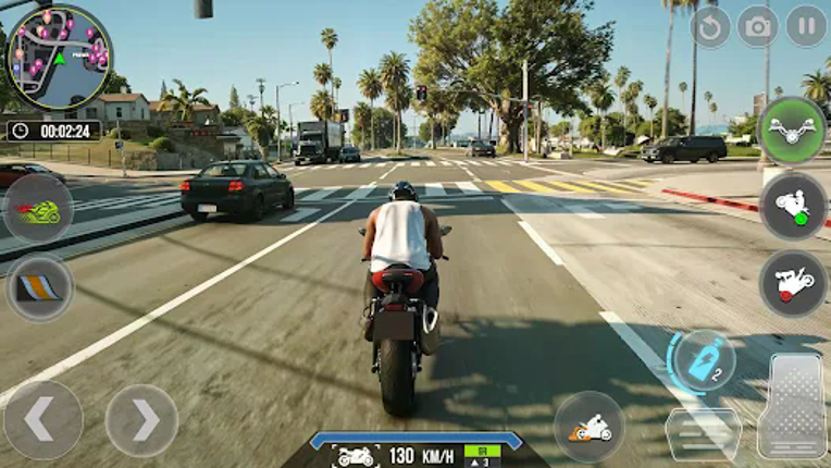 Real Bike Driving Racing Games Image