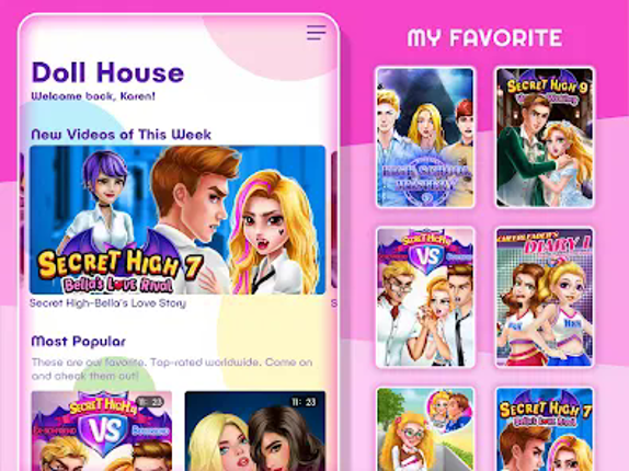 Girl Games: Dress Up & Makeup screenshot