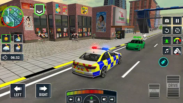 Cop Car Chase 3D : Police Game screenshot