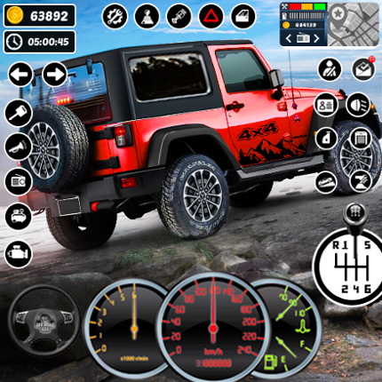 Jeep Offroad & Car Driving Image