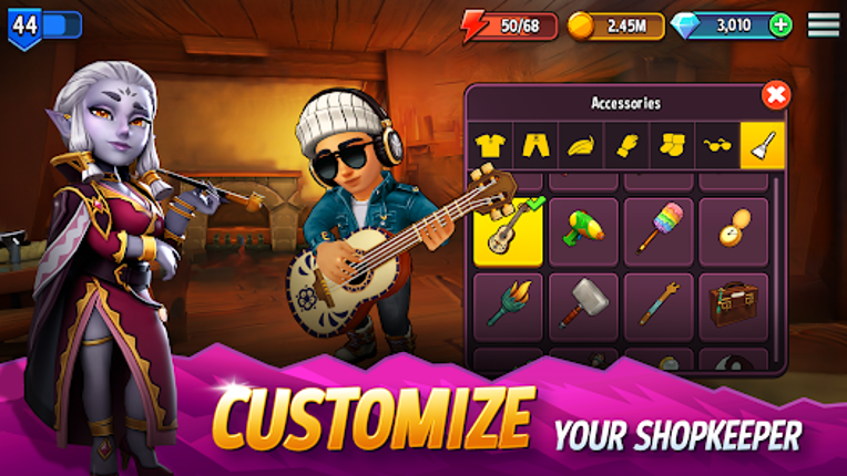 Shop Titans: Crafting Tycoon screenshot