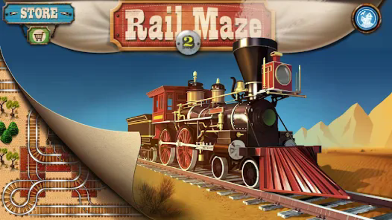 Rail Maze 2: Train puzzle game screenshot