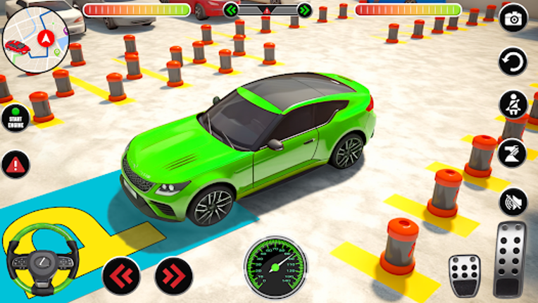 Classic car parking car games Image
